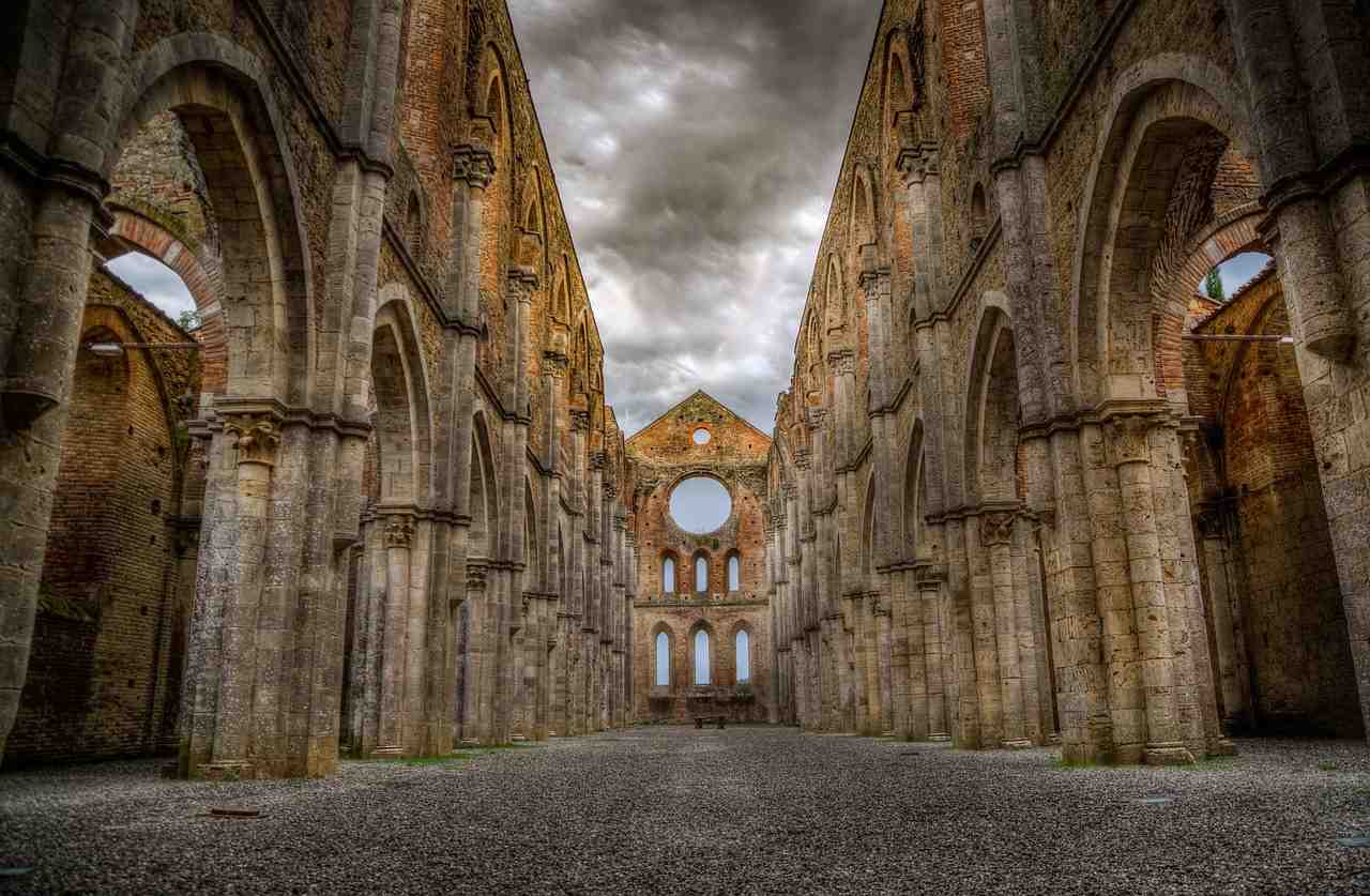 san galgano, abbaye, ruines