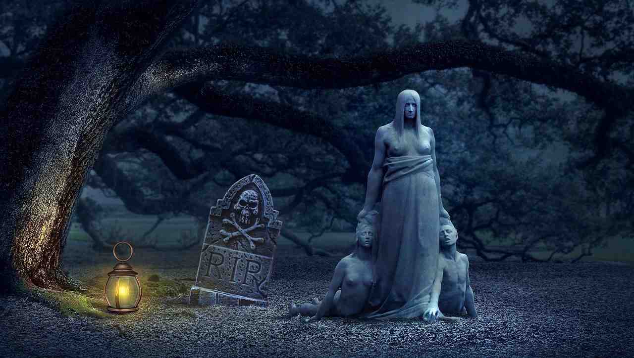 fantaisie, pierre tombale, creepy